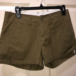 Nike- women‎ shorts. Olive color